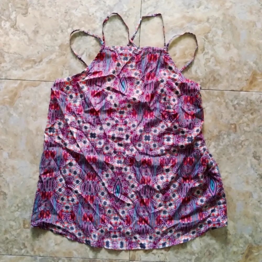 Olive + Oak strappy tank, size S